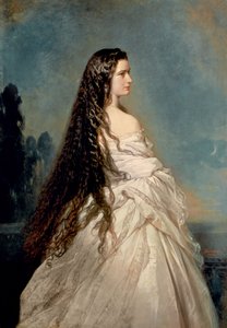 Elizabeth af Bayern (1837-98), hustru til kejser Franz Joseph I af Østrig (1830-1916)